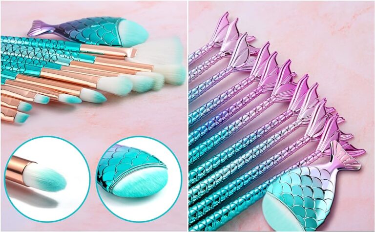 Pinceaux de Maquillage Sirène : Avis et Comparatif des 5 Meilleurs